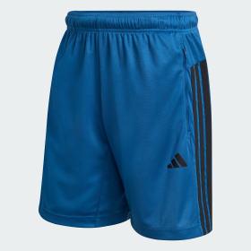 WORKOUT ESSENTIALS BASE 3-STRIPES PIQUE SHORT 9INCH by ADIDAS WORKOUT ESSENTIALS BASE 3-STRIPES PIQUE SHORT 9INCH by ADIDAS