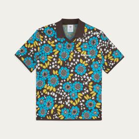 Wales Bonner Knit Floral Polo Shirt by ADIDAS