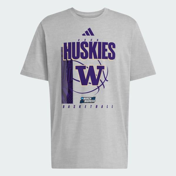 Washington Huskies March Madness T-Shirt by ADIDAS