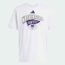 Washington Huskies Softball Graphic T-Shirt by ADIDAS