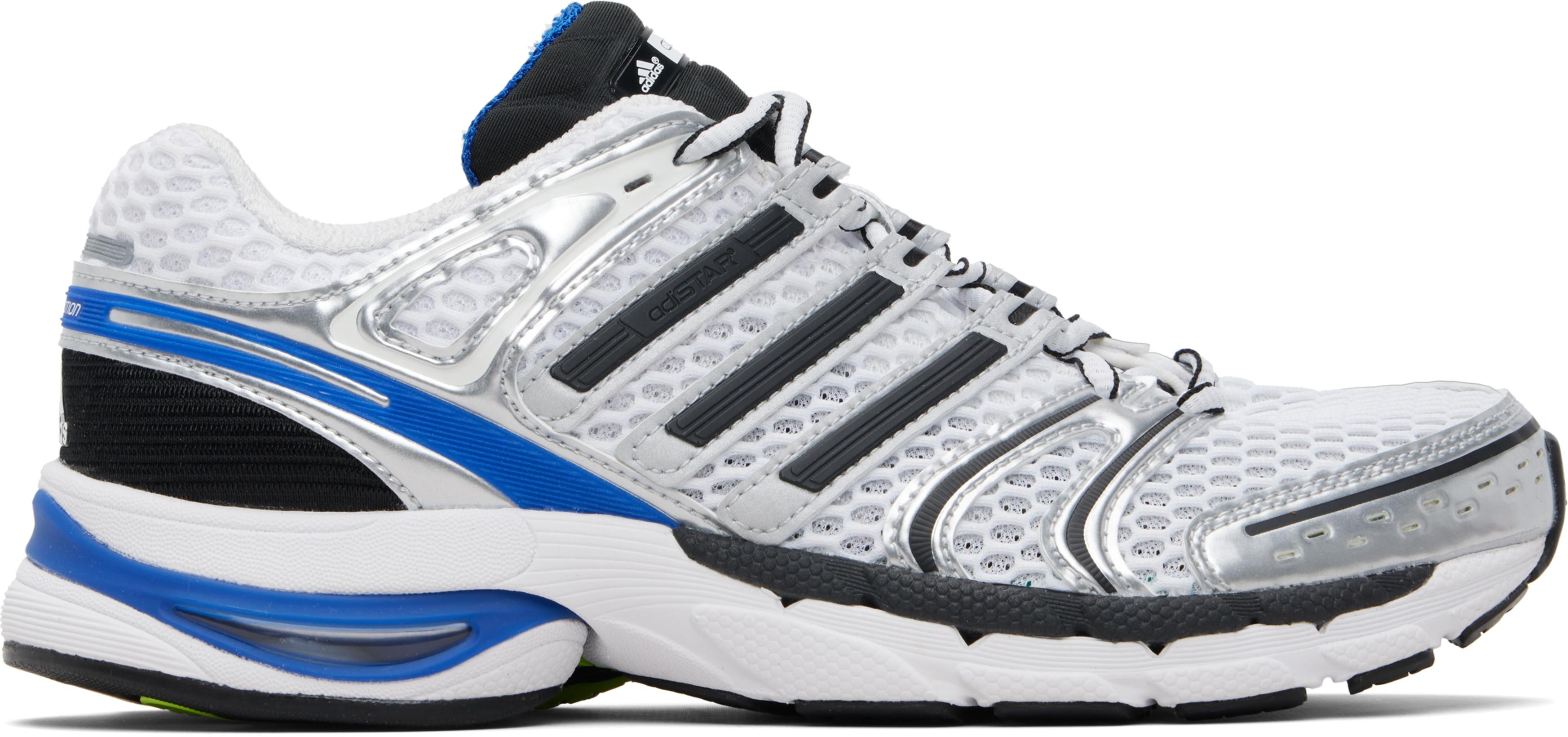 White Adistar Control 5 Sneakers by ADIDAS