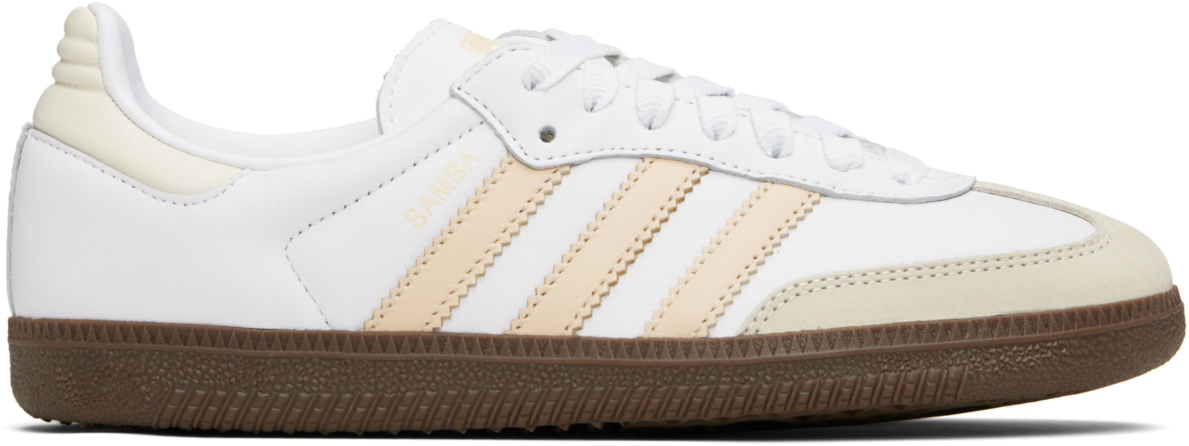 White Samba OG Sneakers by ADIDAS