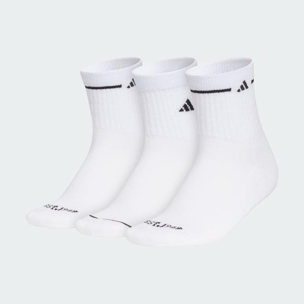 Women's Cushioned Sport 3.0 3-Pack High Quarter by ADIDAS Women's Cushioned Sport 3.0 3-Pack High Quarter by ADIDAS