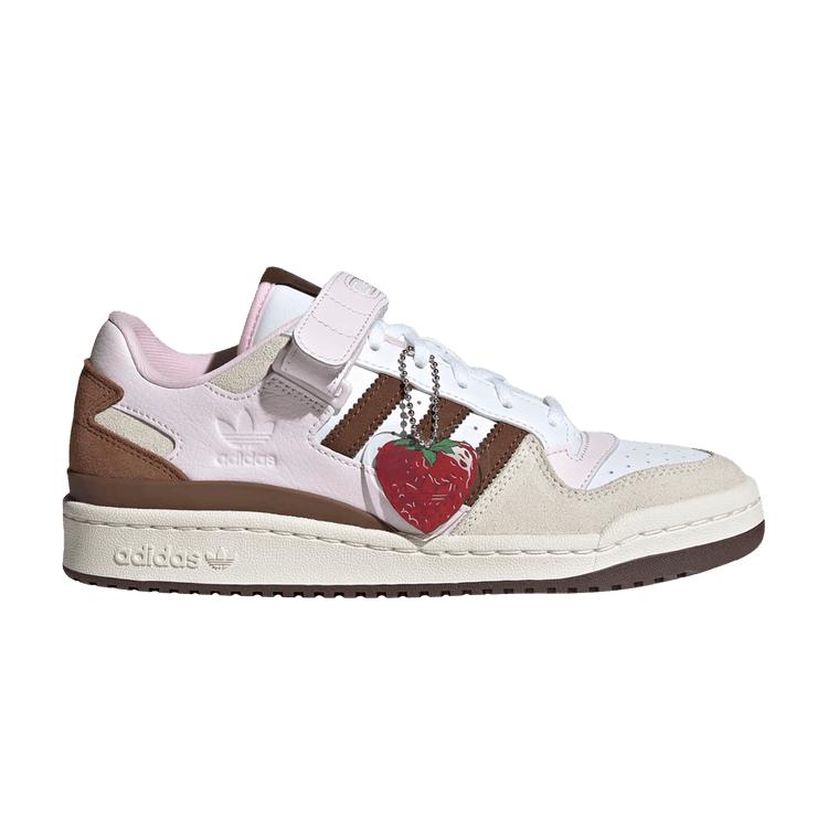 Womens Forum Low 'Chocolate to my Strawberry' by ADIDAS Womens Forum Low 'Chocolate to my Strawberry' by ADIDAS
