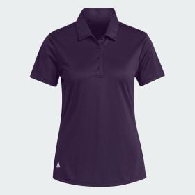 Women's Solid Performance Short Sleeve Polo Shirt by ADIDAS