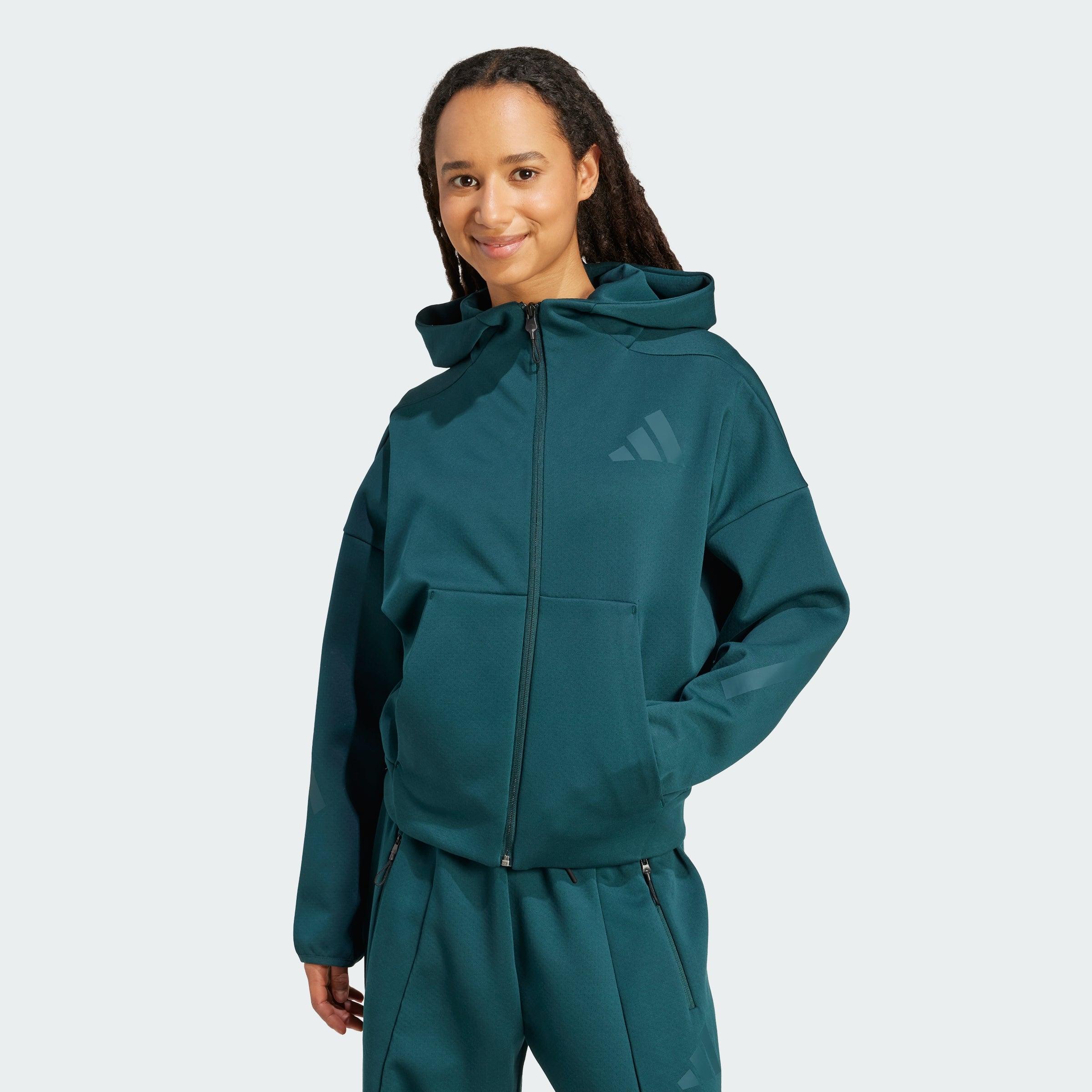 Women's adidas adidas Z.N.E. Full-Zip Hoodie by ADIDAS