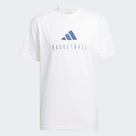 Worldwide Hoops Logo Performance Graphic Tee by ADIDAS