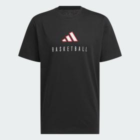 Worldwide Hoops Logo Performance Graphic Tee by ADIDAS