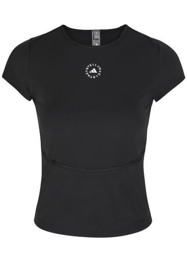 Training logo stretch-jersey T-shirt by ADIDAS X STELLA MCCARTNEY