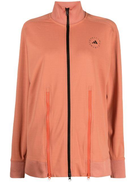 TrueCasuals logo-print track jacket by ADIDAS X STELLA MCCARTNEY