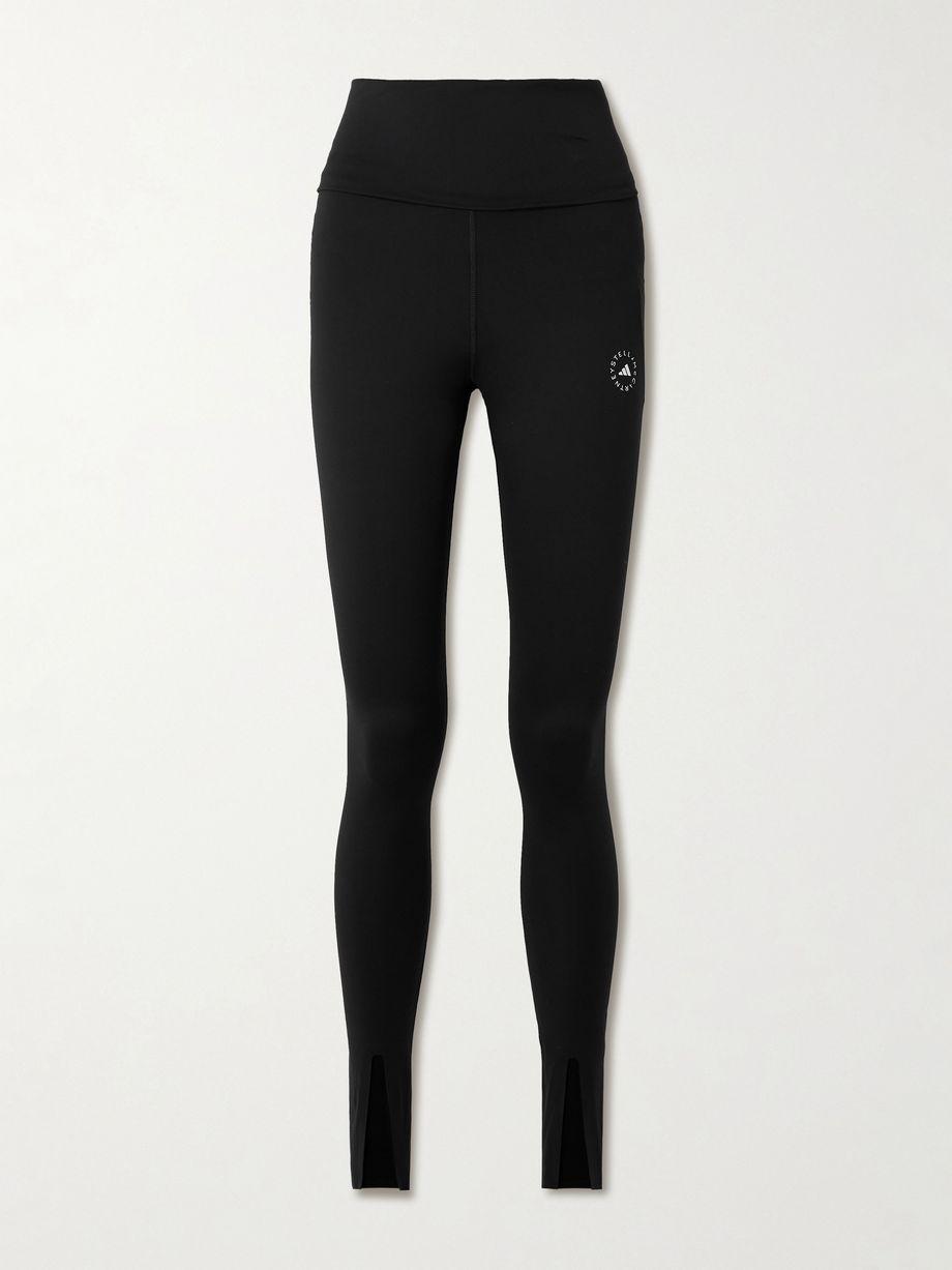 TrueStrength logo-jacquard recycled stretch-jersey leggings by ADIDAS X STELLA MCCARTNEY