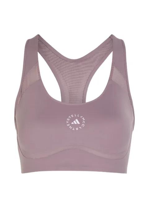 Truepurpose logo-print sports bra by ADIDAS X STELLA MCCARTNEY