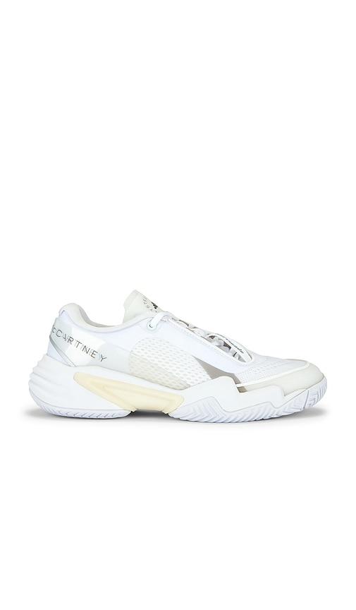 adidas by Stella McCartney Barricade Sneaker in White by ADIDAS X STELLA MCCARTNEY