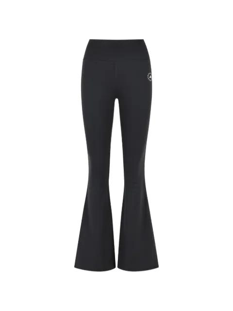 contrasting logo flared trousers by ADIDAS X STELLA MCCARTNEY