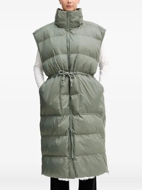 hoodied drawstring coat by ADIDAS X STELLA MCCARTNEY