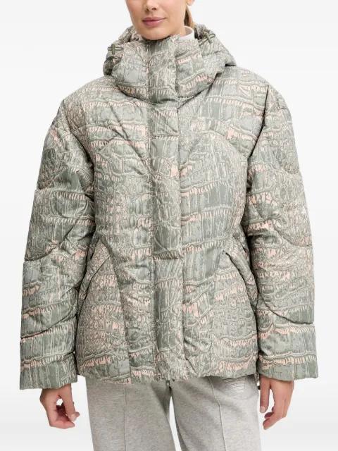 hoodied patterned jacket by ADIDAS X STELLA MCCARTNEY