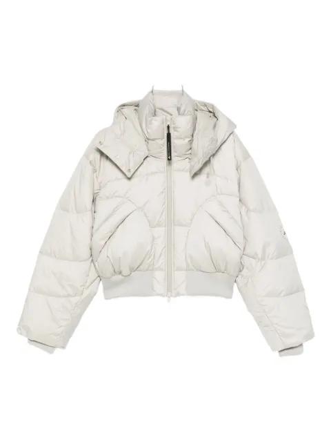 hoodied zip-up jacket by ADIDAS X STELLA MCCARTNEY