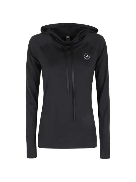 logo-print hoodie by ADIDAS X STELLA MCCARTNEY