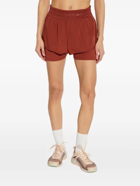 logo-waistband training shorts by ADIDAS X STELLA MCCARTNEY