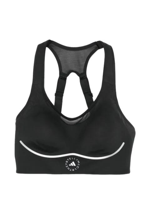 mesh-panel sport bra by ADIDAS X STELLA MCCARTNEY
