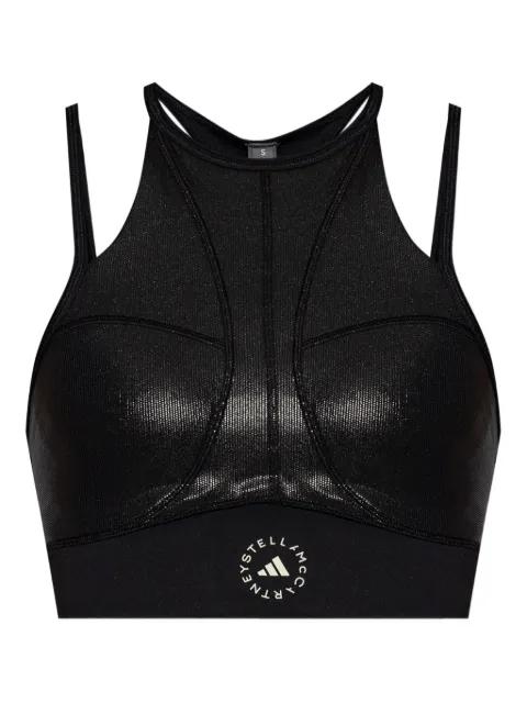 panelled sports bra by ADIDAS X STELLA MCCARTNEY