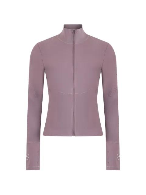 perforated zip-up jacket by ADIDAS X STELLA MCCARTNEY