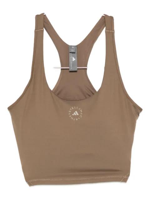 racer-back logo tank top by ADIDAS X STELLA MCCARTNEY