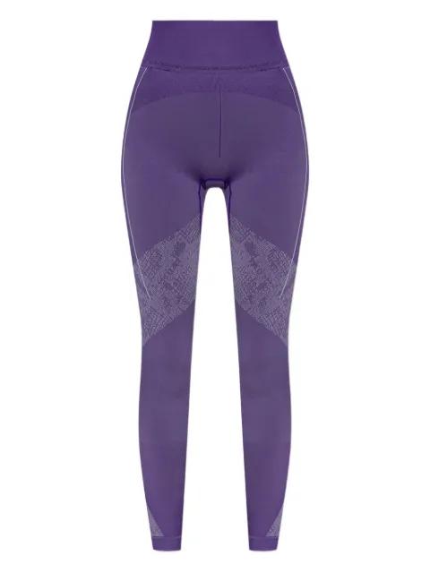 seamless snake-print leggings by ADIDAS X STELLA MCCARTNEY