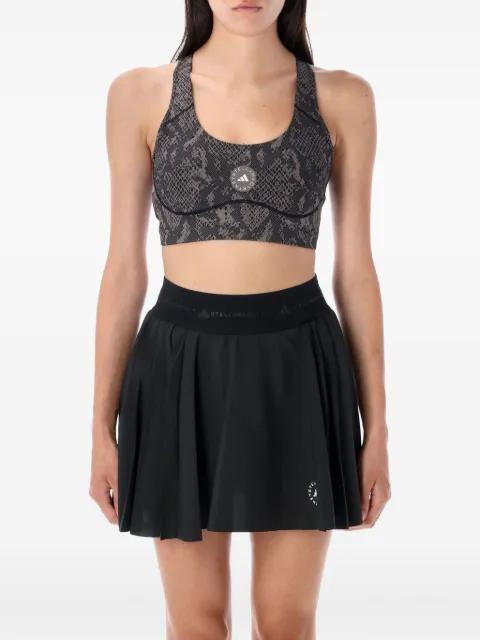 snake-print racer-back top by ADIDAS X STELLA MCCARTNEY