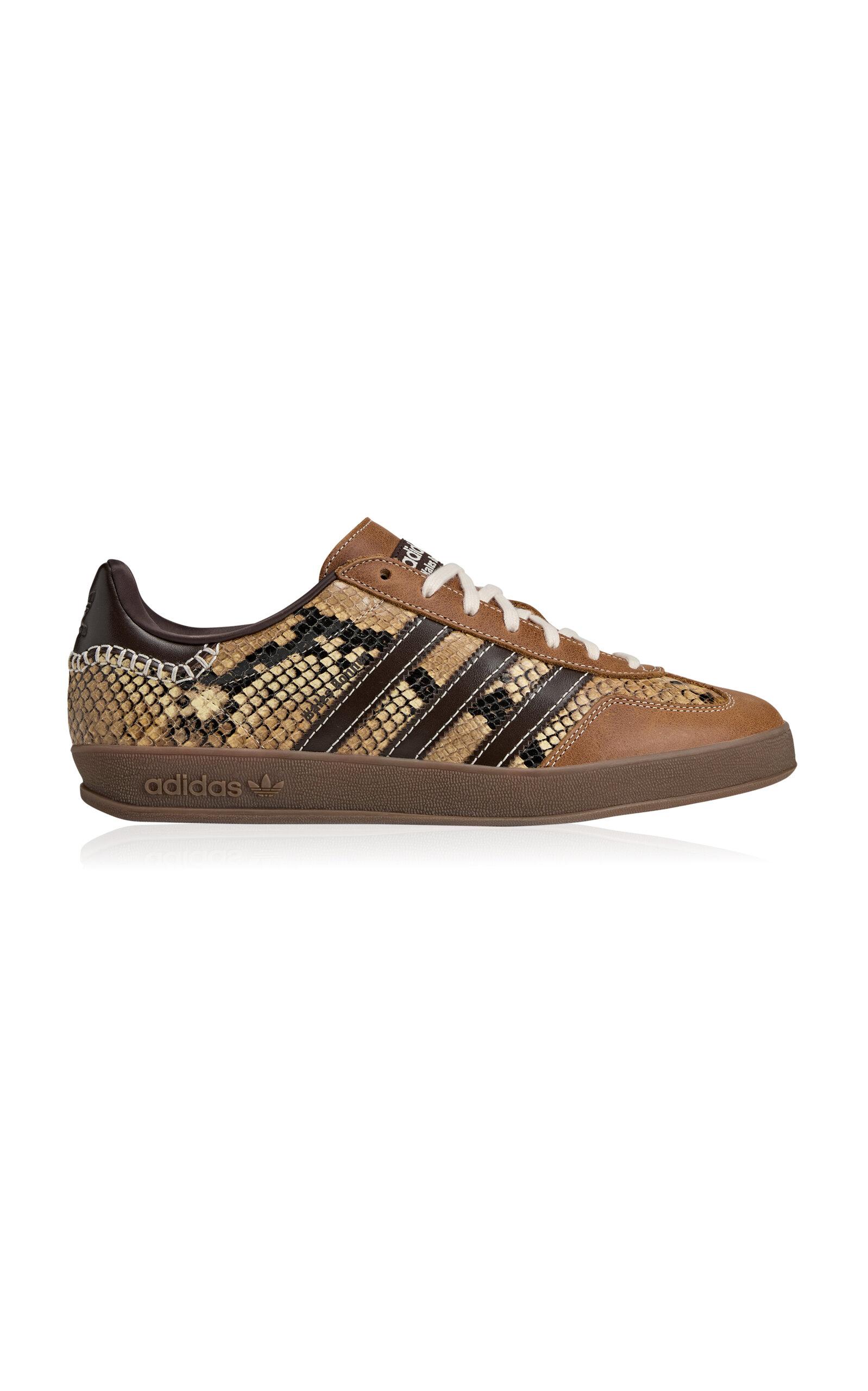 Adidas x Wales Bonner Gazelle Snake-Effect Leather Sneakers - Moda Operandi by ADIDAS X WALES BONNER