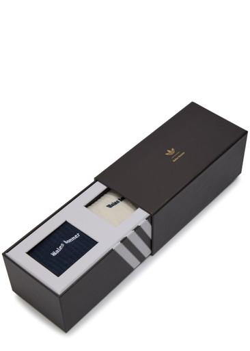 Cotton-blend socks - set of two by ADIDAS X WALES BONNER