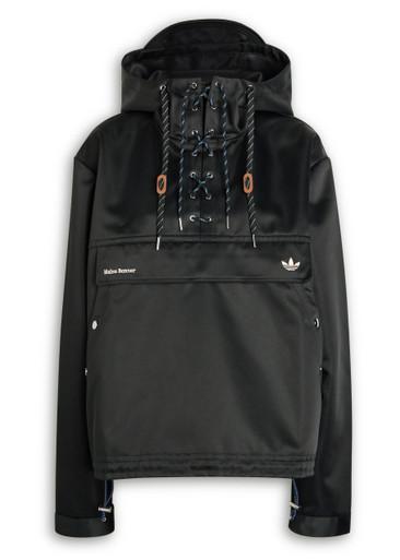 Hooded satin jacket by ADIDAS X WALES BONNER