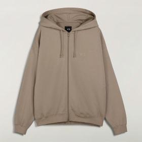 Y-3 Brushed Terry Zipper Hoodie by ADIDAS