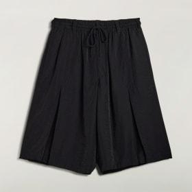 Y-3 CRINKLE PLEATED SHORTS by ADIDAS