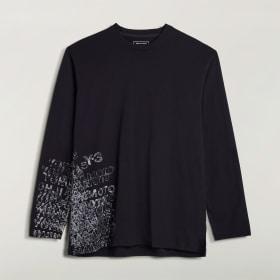 Y-3 GFX LONG SLEEVE TEE by ADIDAS