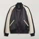 Y-3 LIQUID LOGO SATIN SOUVENIR JACKET by ADIDAS Y-3 LIQUID LOGO SATIN SOUVENIR JACKET by ADIDAS