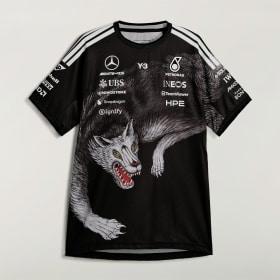 Y-3 MERCEDES - AMG PETRONAS FORMULA 1 TEAM DRIVER SHORT SLEEVE JERSEY by ADIDAS