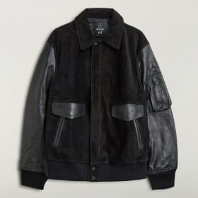 Y-3 MERCEDES LEATHER RACING JACKET by ADIDAS