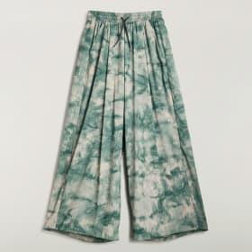 Y-3 RAW EDGE 3 STRIPES AOP WIDE PANTS by ADIDAS