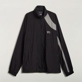 Y-3 RAW EDGE 3 STRIPES NYLON SHELL JACKET by ADIDAS
