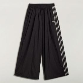 Y-3 RAW EDGE 3 STRIPES WIDE PANTS by ADIDAS