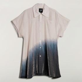 Y-3 SHORT SLEEVE DIP DYE UTILITY OVERSHIRT by ADIDAS