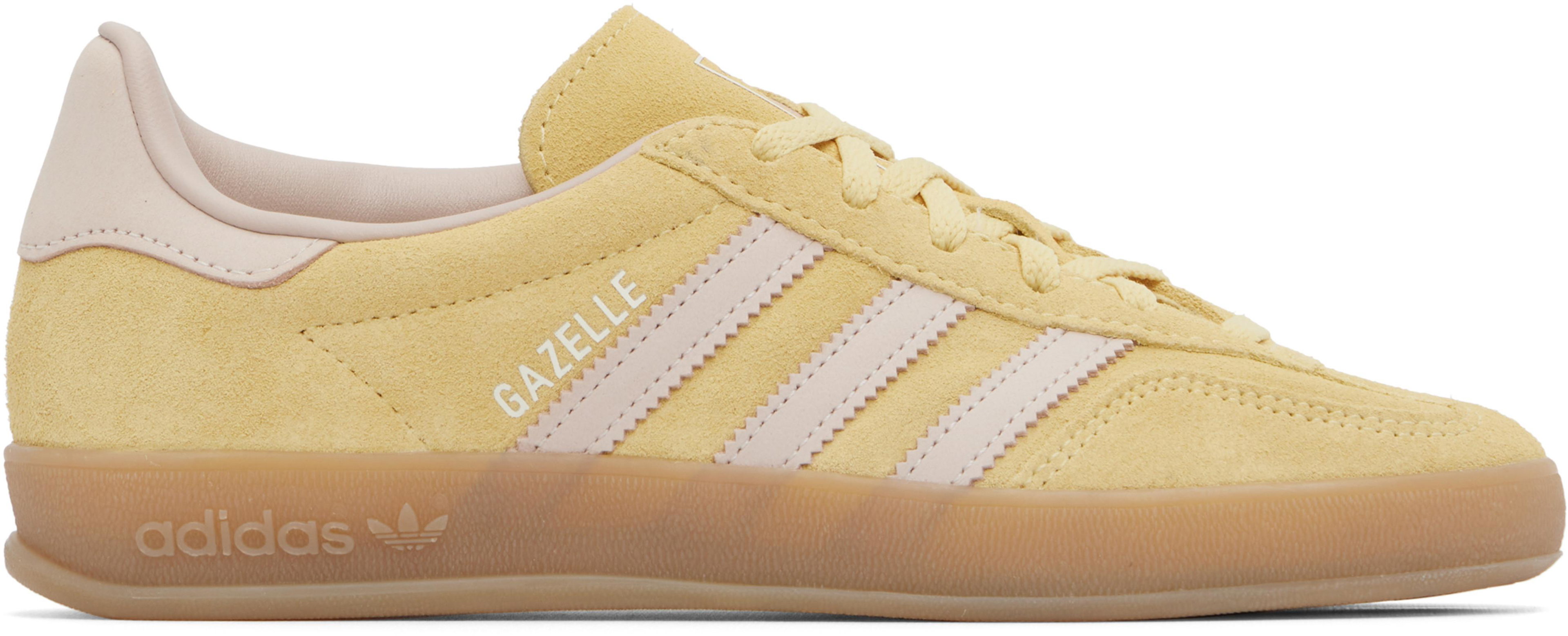 Yellow Gazelle Indoor Sneakers by ADIDAS