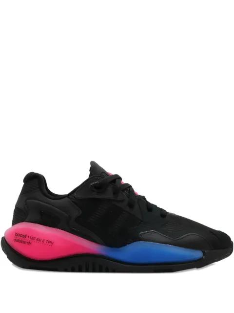 ZX Alkyne "Core Black/Shock Pink" sneakers by ADIDAS