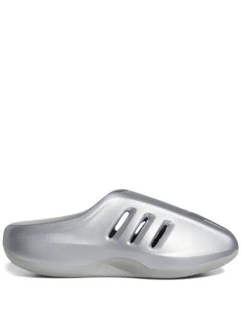 adiFOM IIInfinity "Metallic Silver" slides by ADIDAS