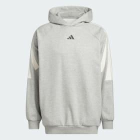 adidas Basketball 3-Stripes Fleece Hoodie (Gender Neutral) by ADIDAS