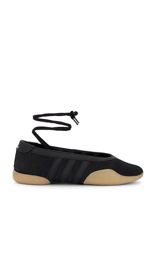 adidas Originals Taekwondo Mei Ballet Flat in Black by ADIDAS