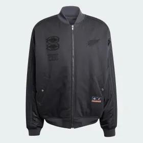adidas Originals & All Blacks Reversible Team Bomber Jacket by ADIDAS adidas Originals & All Blacks Reversible Team Bomber Jacket by ADIDAS