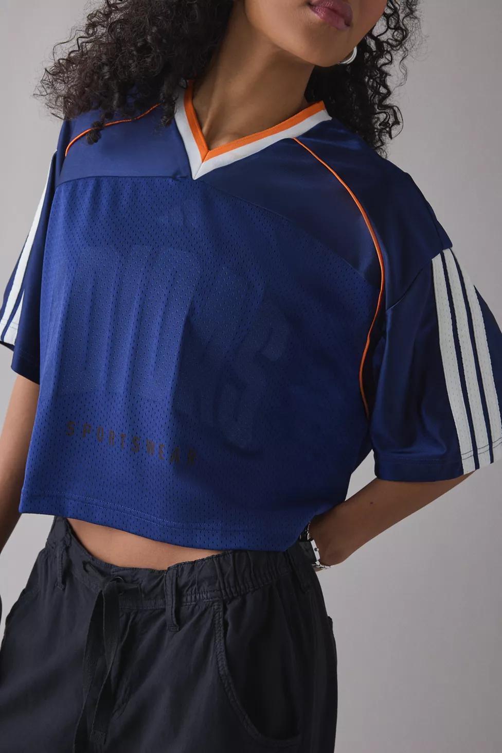 adidas Stadium V-Neck Jersey Tee by ADIDAS