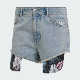 adidas X Jeremy Scott Denim Shorts by ADIDAS